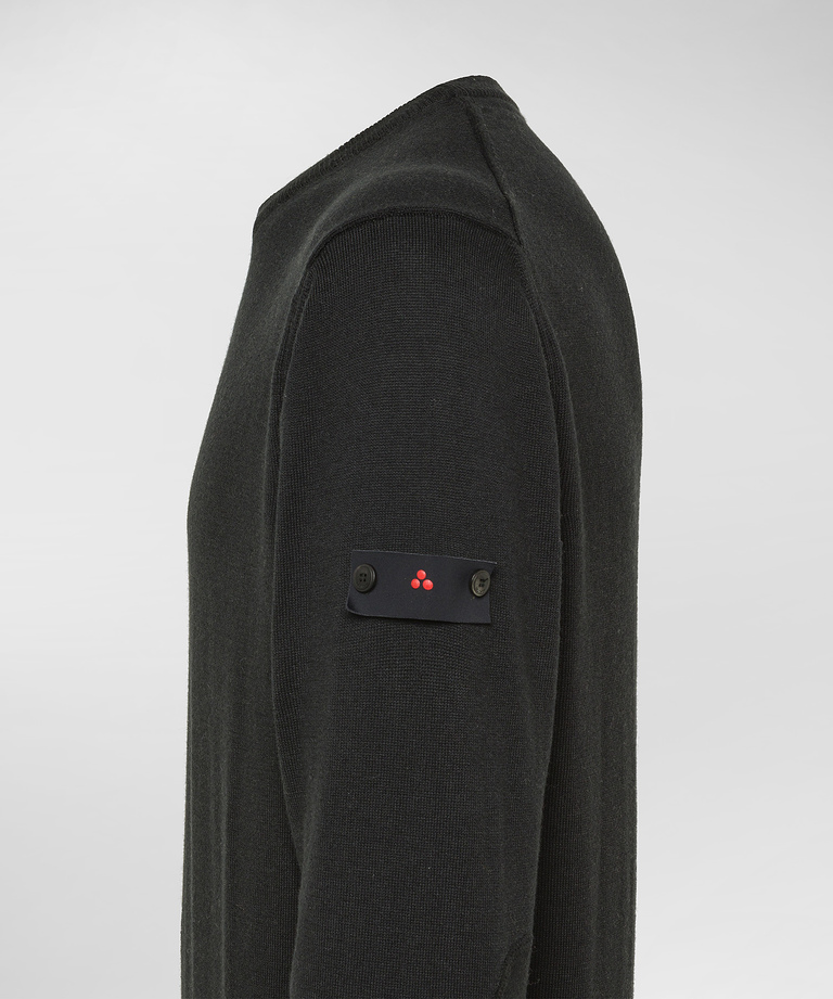 Wool and cotton sweater