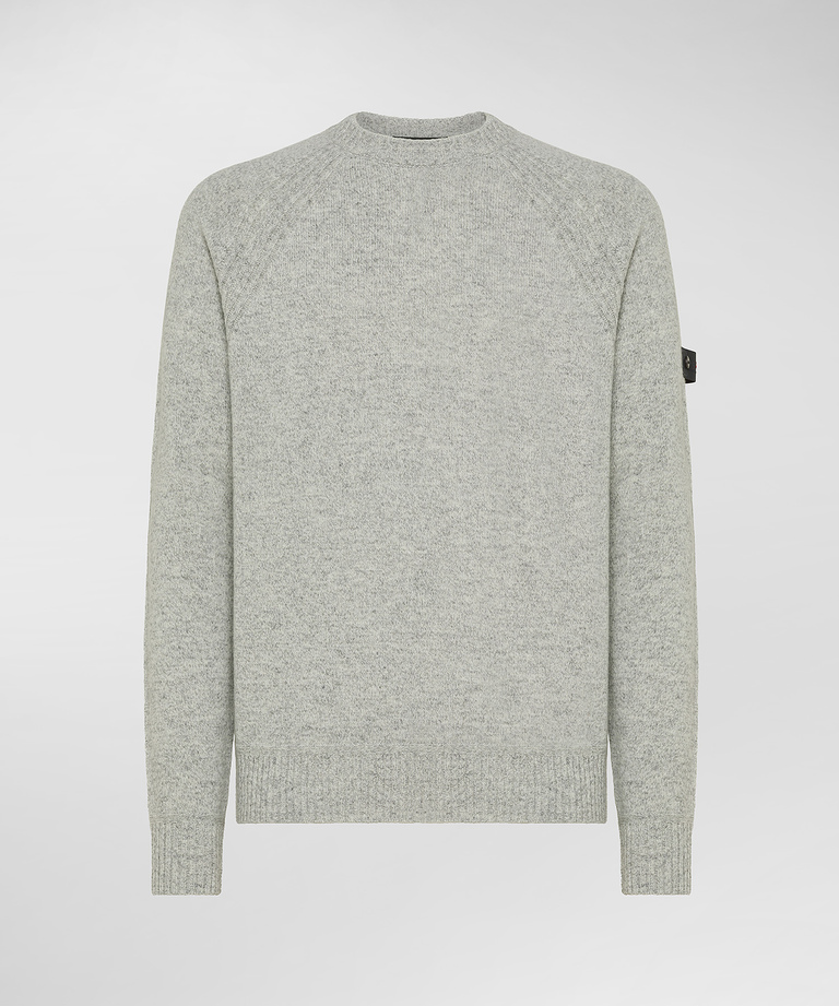 Stranded wool blend sweater - Men's Preview | Peuterey