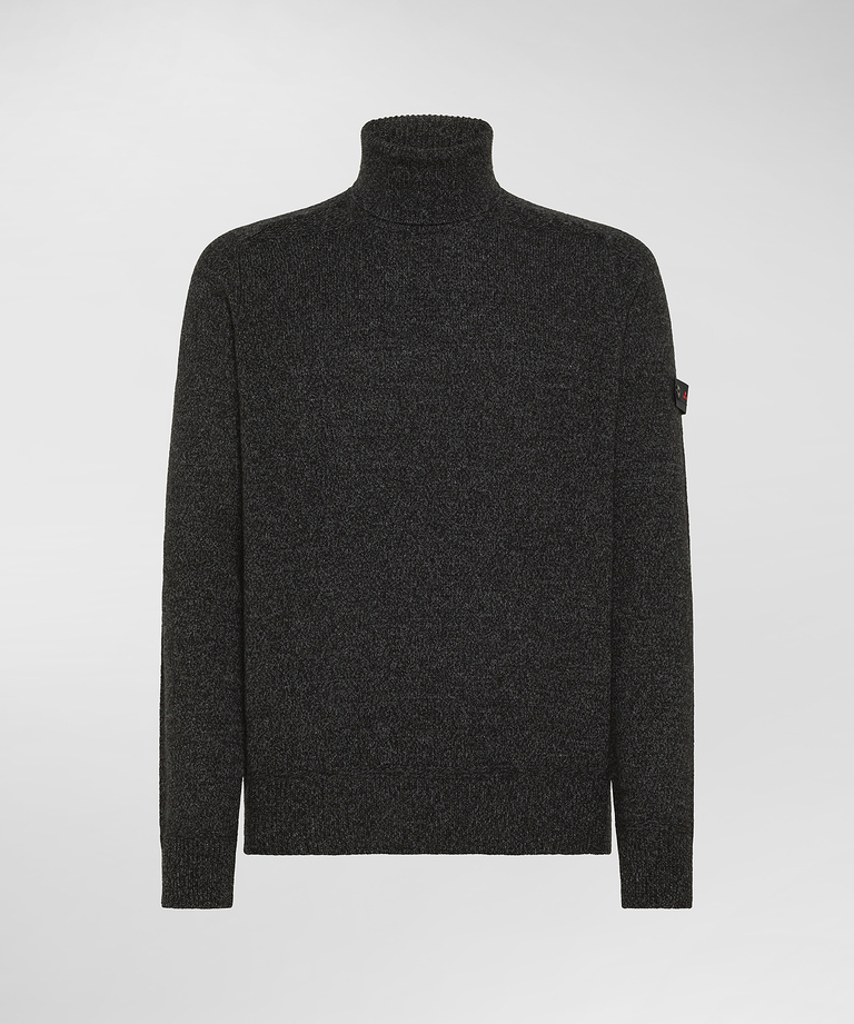 Maglione collo alto moulinè - Uomo | Peuterey