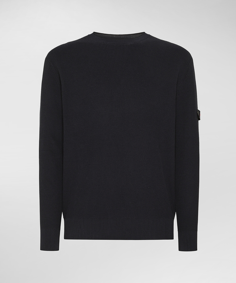 English knit cotton sweater - Men's Preview | Peuterey