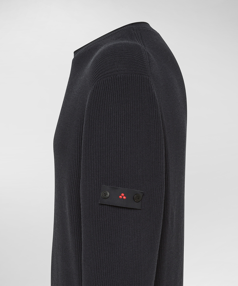 English knit cotton sweater