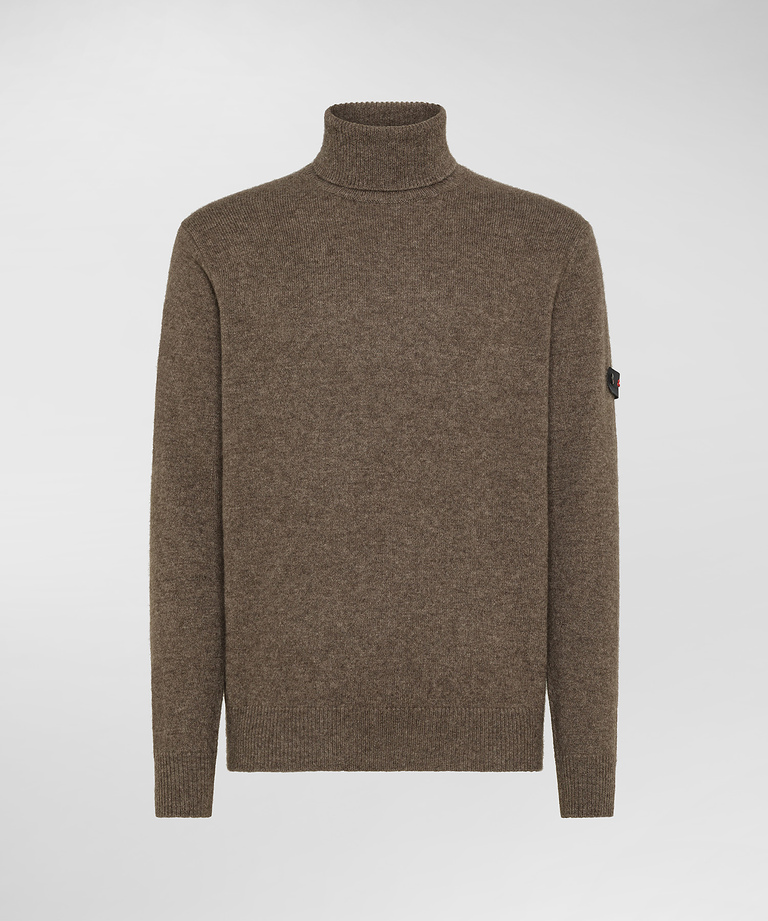Yak wool blend turtleneck - Men's Preview | Peuterey