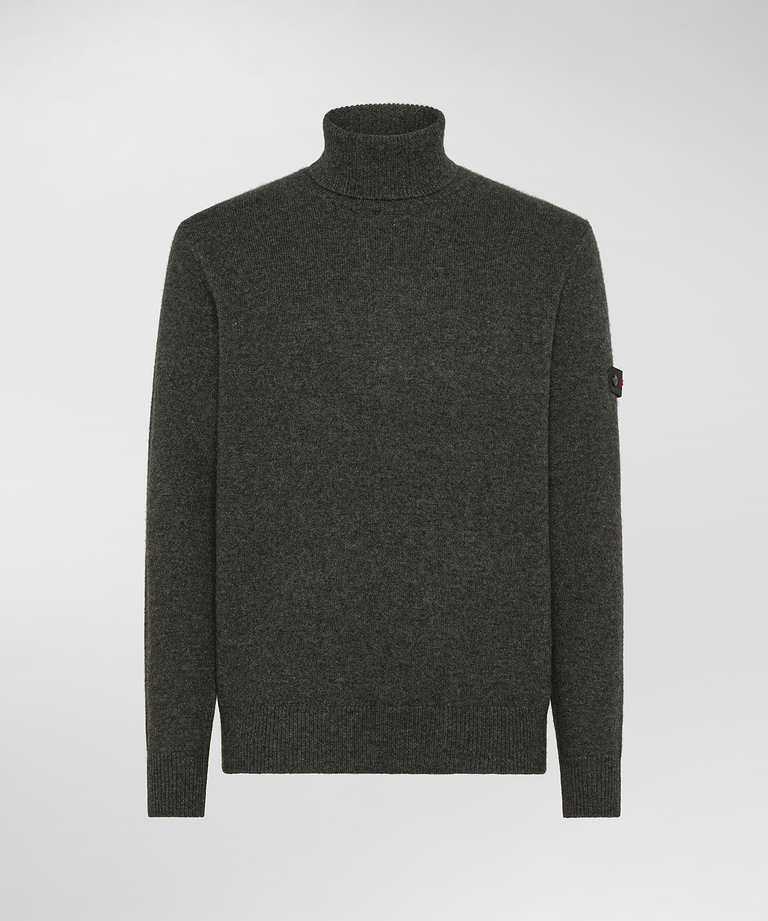 Yak wool blend turtleneck - Men's Preview | Peuterey