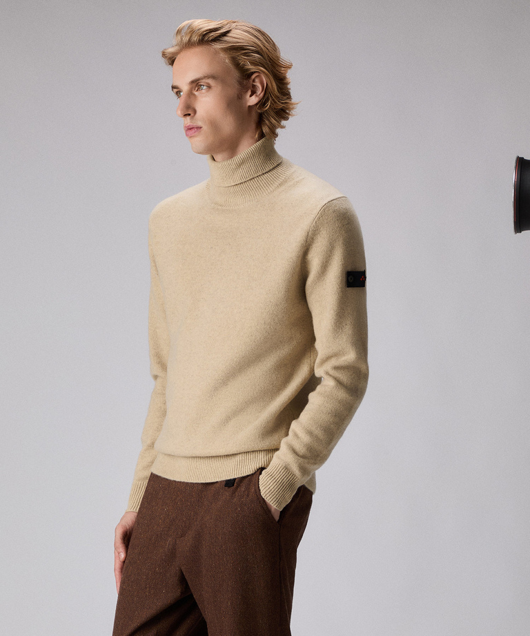 Yak wool blend turtleneck - Transeasonal | Peuterey