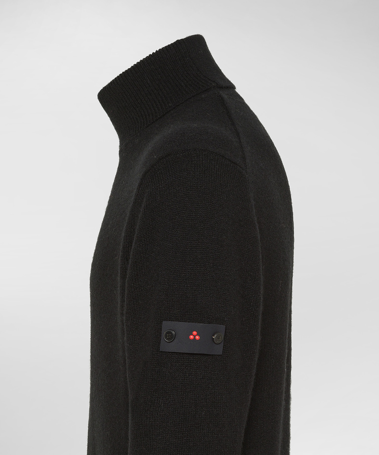 Yak wool blend turtleneck
