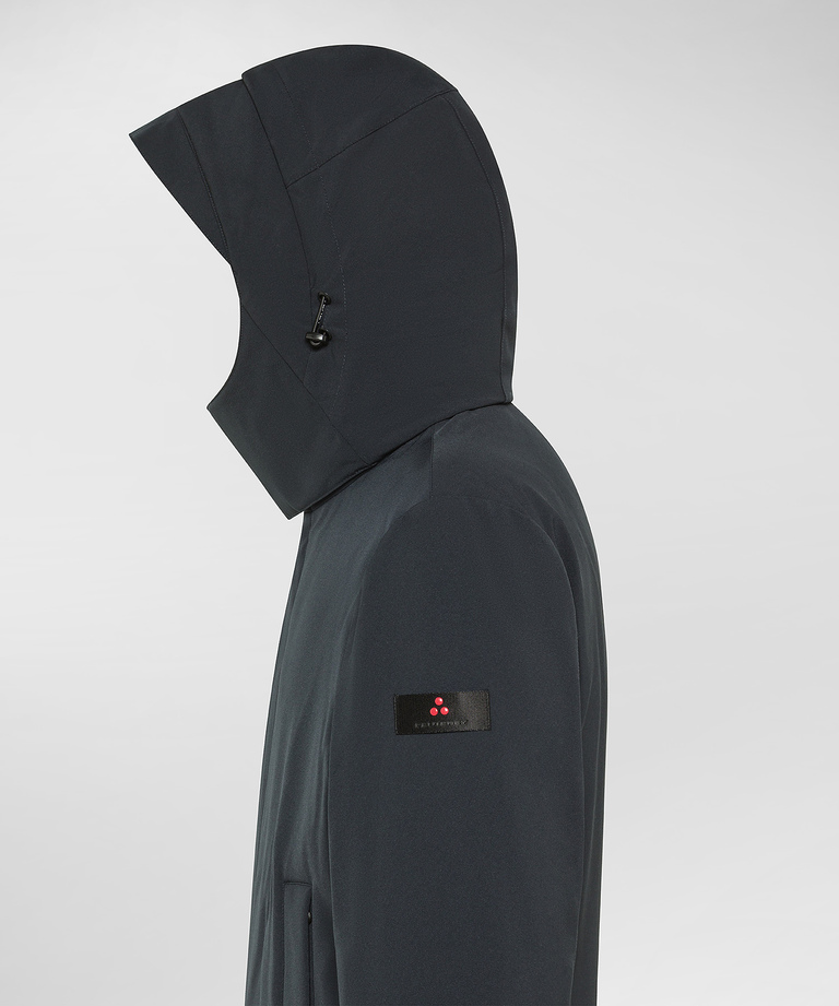 Recycled fabric performance coat