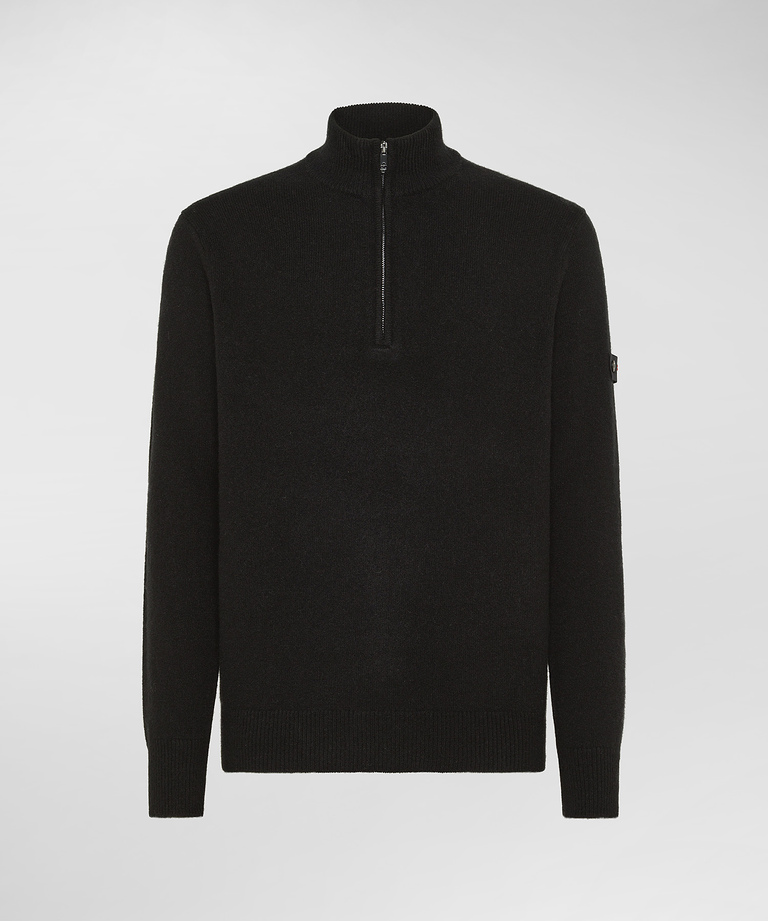 Yak wool half-zip sweater - Men's Preview | Peuterey
