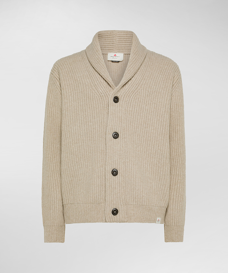 Ribbed sweater with buttons - Men's Preview | Peuterey