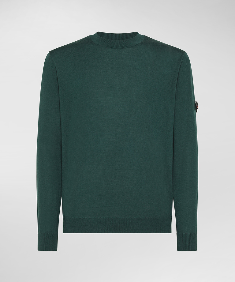 Merino wool blend sweater - Men's Preview | Peuterey