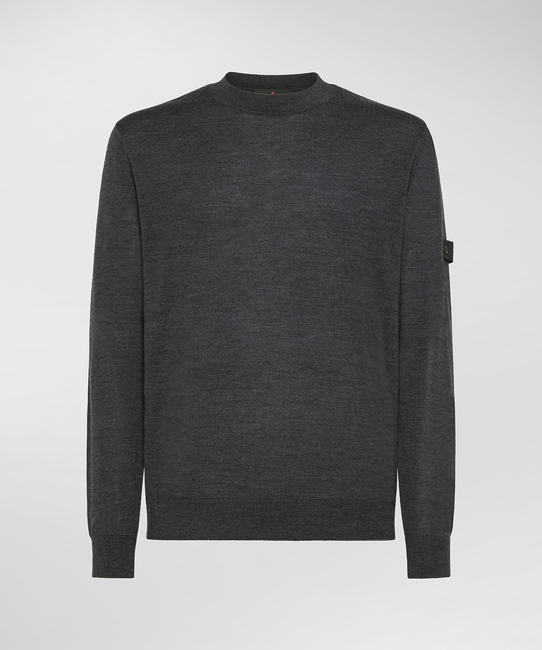 Merino wool blend sweater - Men's Preview | Peuterey