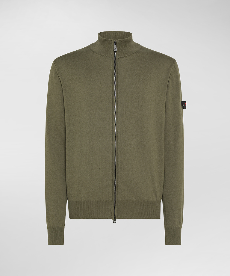 Wool and polyester blend crew-neck sweater - Men's Preview | Peuterey