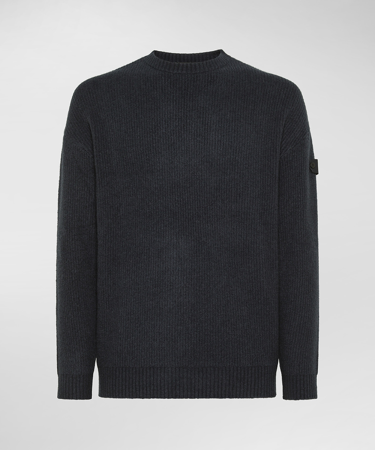 Cotton and wool blend sweater - Men's Preview | Peuterey