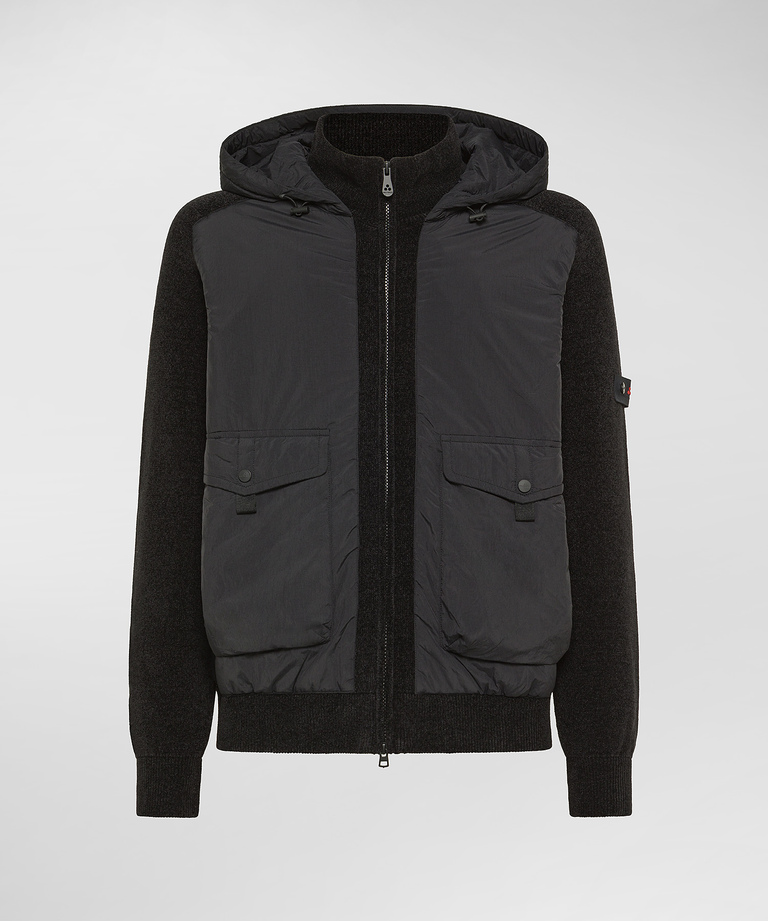 Hybrid chenille and nylon sweater - Men's Preview | Peuterey