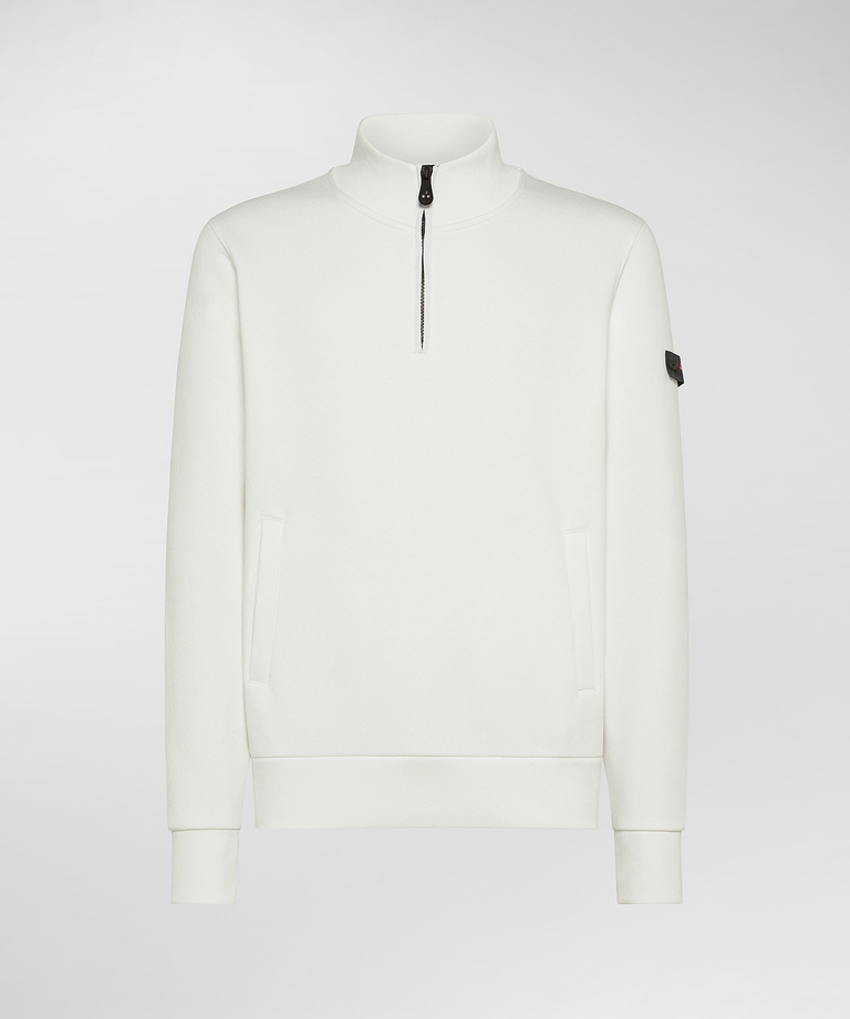 Sweatshirt with half zip - Men's Preview | Peuterey