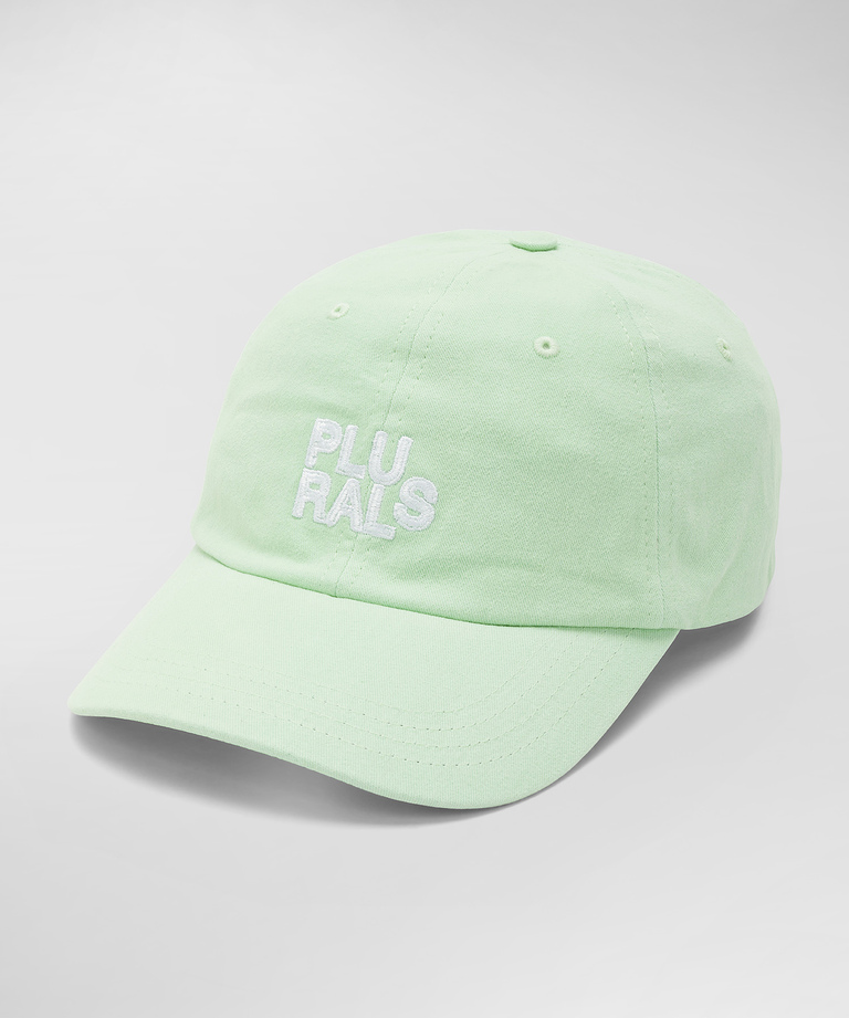 Gender-neutral cap with visor - Plurals Project New Men's Collection | Peuterey