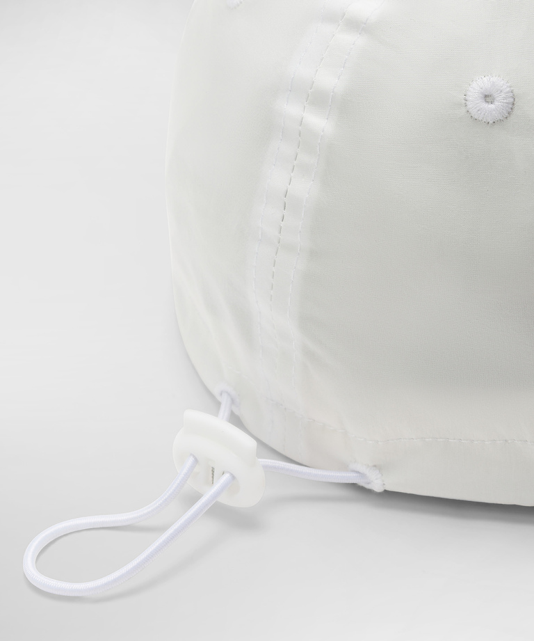 Baseball cap with embroidered logo