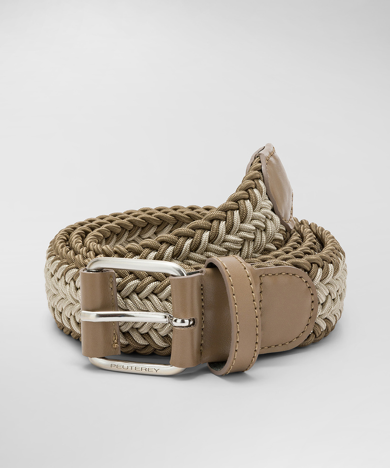 Braided elastic belt - Unisex | Peuterey