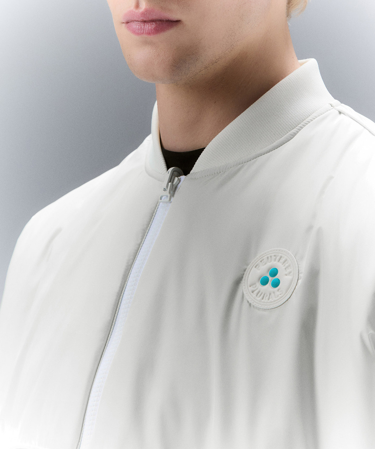 Beidseitig tragbare Bomberjacke mit Digitaldruck