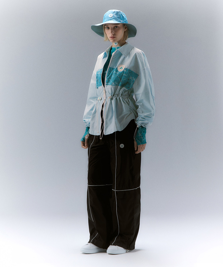 Jacke mit bedrucktem Band - Plurals Collection | Peuterey