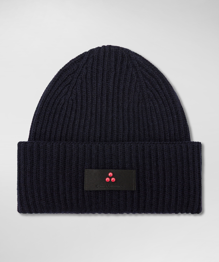 Ribbed cashmere blend hat - Women's Preview | Peuterey