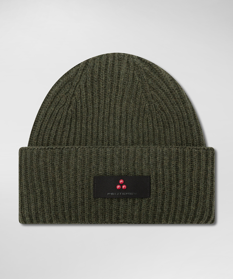 Ribbed cashmere blend hat - Women's Preview | Peuterey