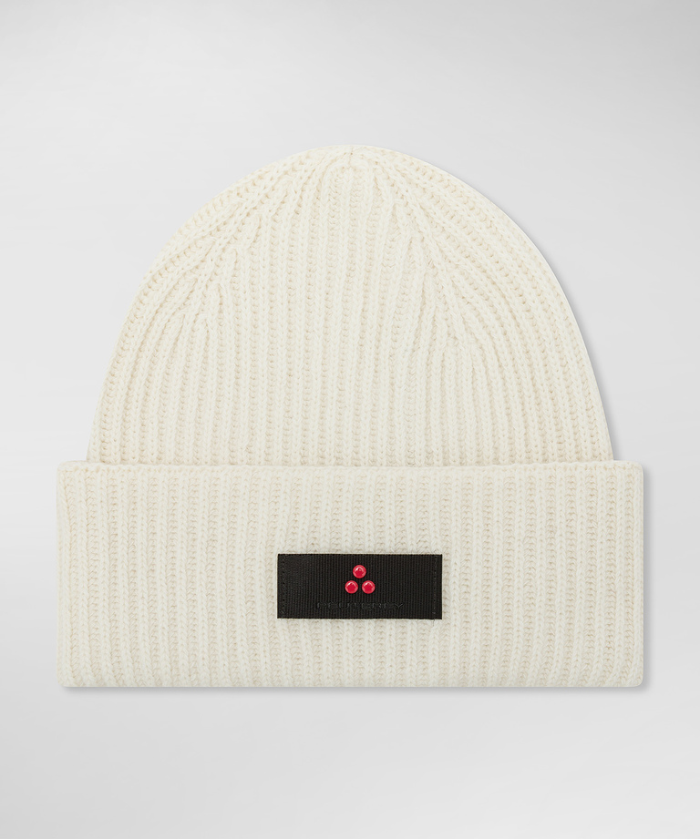Ribbed cashmere blend hat - Women's Preview | Peuterey