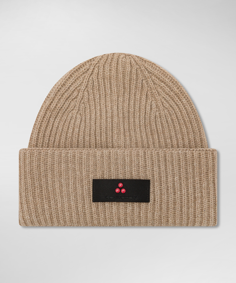 Ribbed cashmere blend hat - Women's Preview | Peuterey