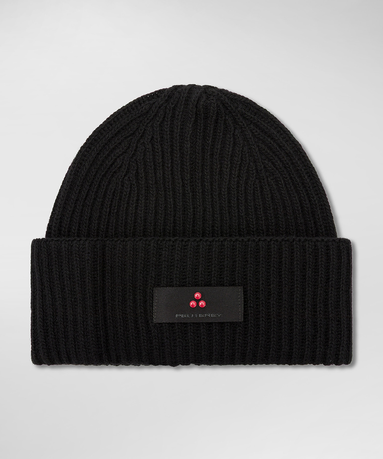 Ribbed cashmere blend hat - Women's Preview | Peuterey