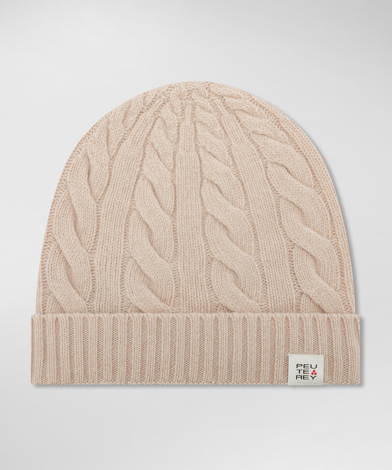 Cappello con lavorazione a trecce - Preview Donna | Peuterey