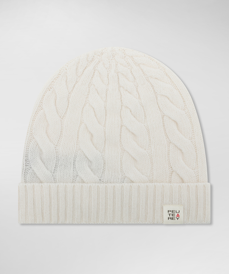 Cappello con lavorazione a trecce - Preview Donna | Peuterey