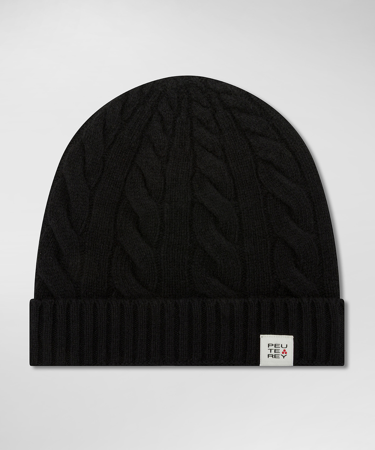 Cappello con lavorazione a trecce - Preview Donna | Peuterey