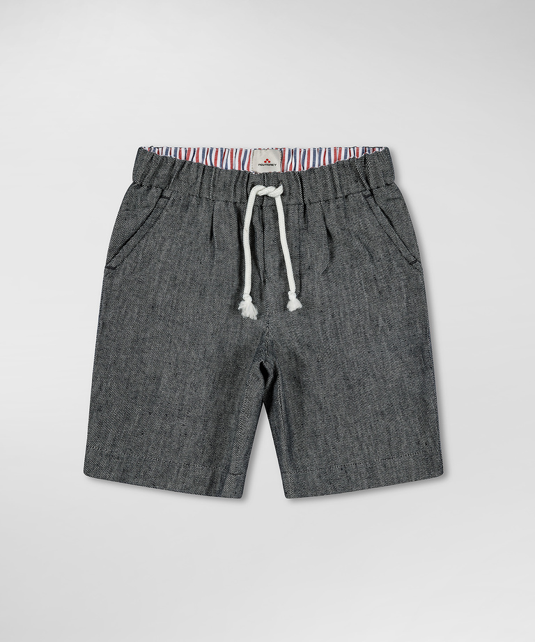 Comfortable Bermuda shorts with drawstrings - Baby Clothing | Peuterey