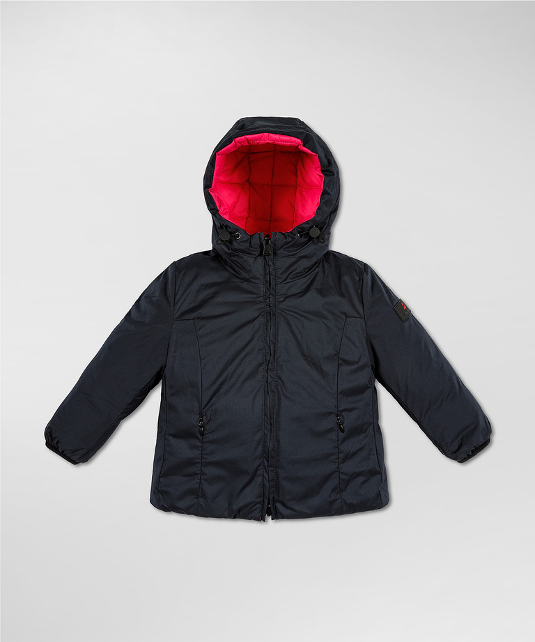 Reversible down jacket with invisible zipped pockets - Baby Clothing | Peuterey