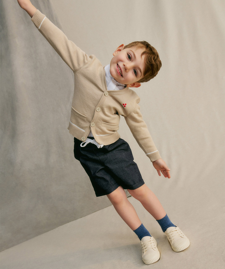 Cardigan in tricot di cotone - Abbigliamento Baby 12 Mesi 8 Anni | Peuterey