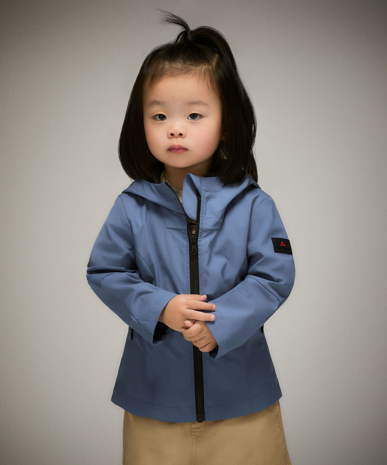 Stretch windbreaker jacket