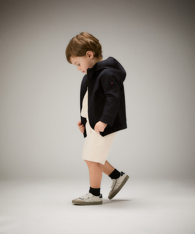 Giacca antivento con zip nera - Baby | Peuterey