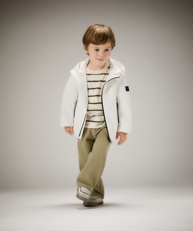 Windproof jacket with black zip - Toddlers & Kids | Peuterey
