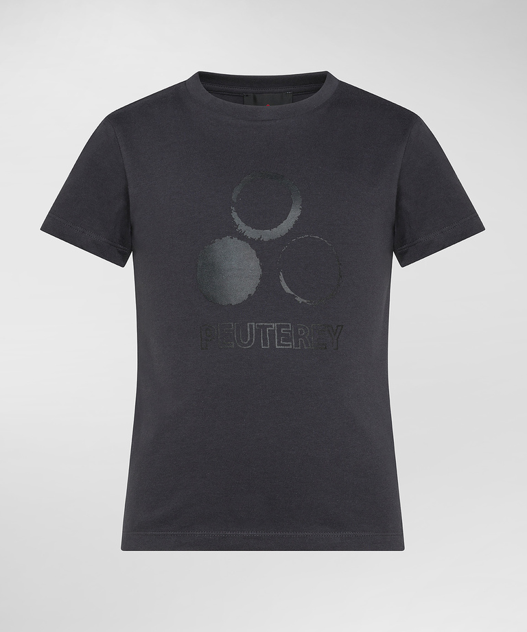 T-shirt with printed logo on the front | Peuterey