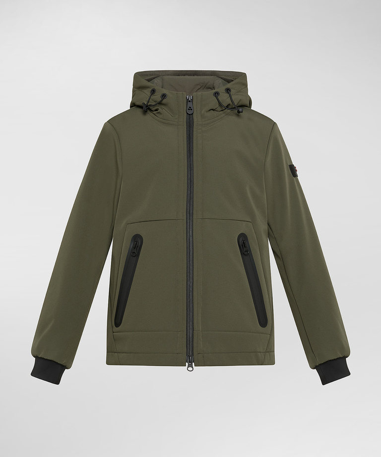 Smooth jacket with pockets and hood | Peuterey