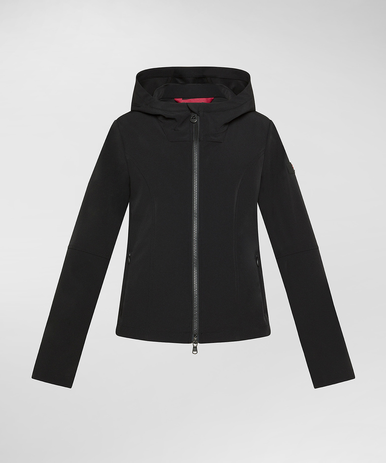 Jacke aus Nylon und weichem Jersey - Jacken und Daunenjacken für Mädchen | Peuterey