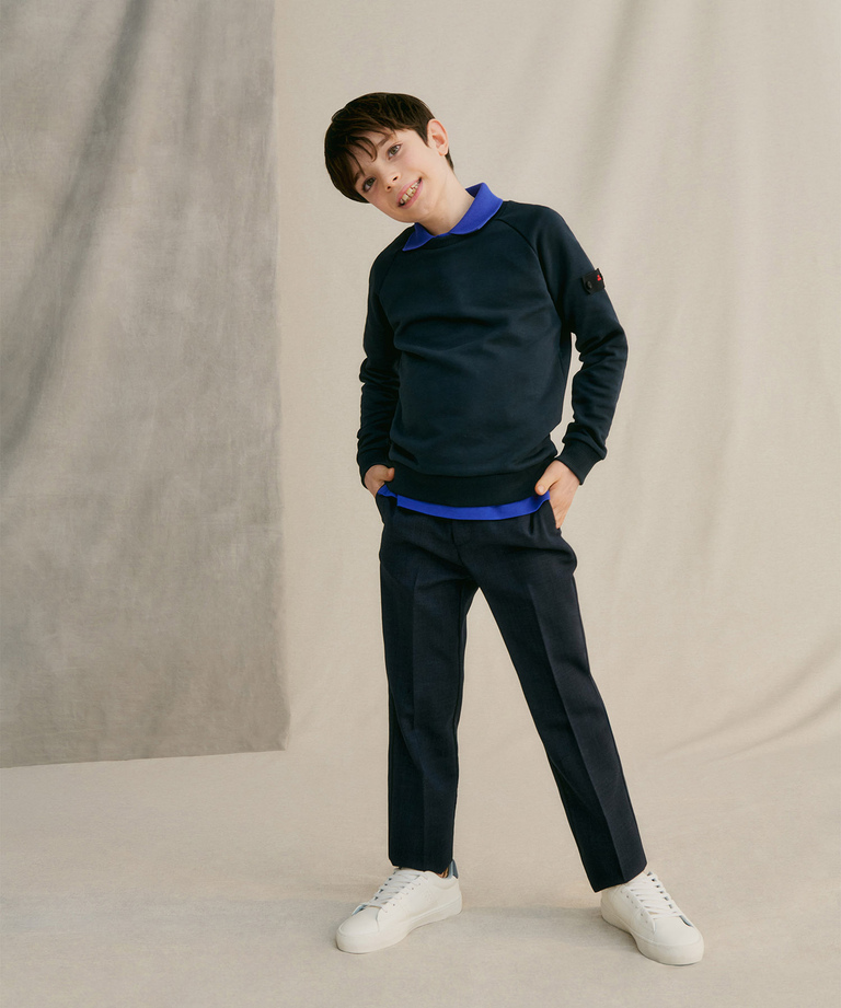 Sweatshirt mit Rundhalsausschnitt - Jacken und Daunenjacken für Jungen | Peuterey