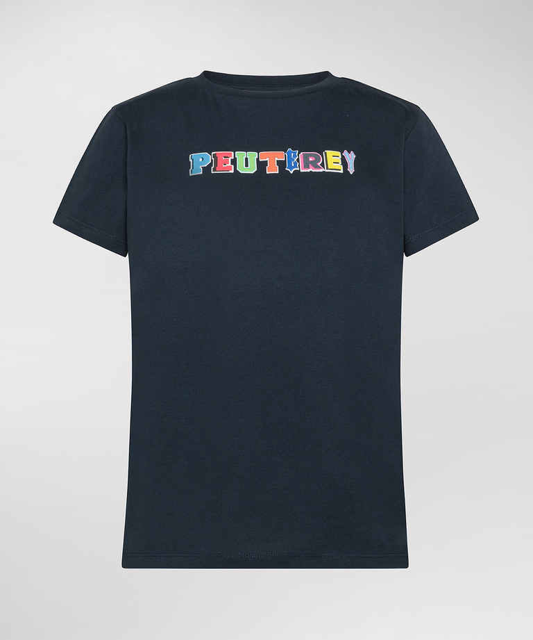 T-Shirt aus Baumwolle mit Aufdruck - Jacken und Daunenjacken für Jungen | Peuterey
