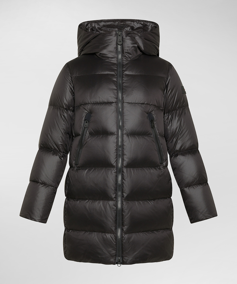 Long Ripstop Down Jacket - Kid & Baby Sale | Peuterey