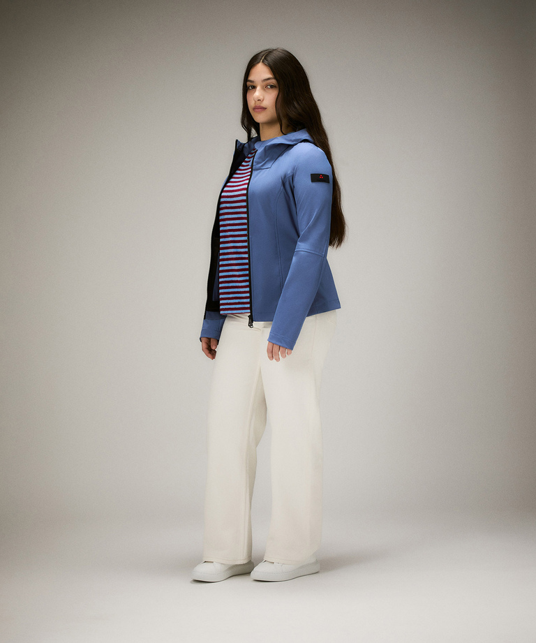 Windbreaker jacket with fixed hood - Girls & Teens | Peuterey
