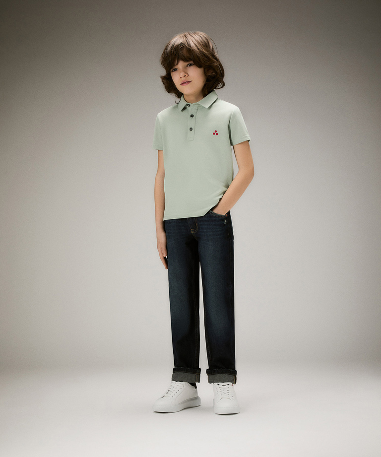 Silk, polyester and cotton pique - Kid & Teens | Peuterey