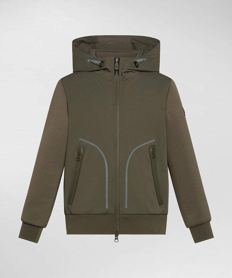 Giacca hybrid in scuba e nylon - Bambino e ragazzo | Peuterey