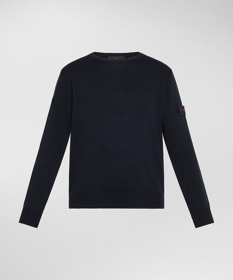Wool and nylon crew-neck sweater - Boys & Teens | Peuterey