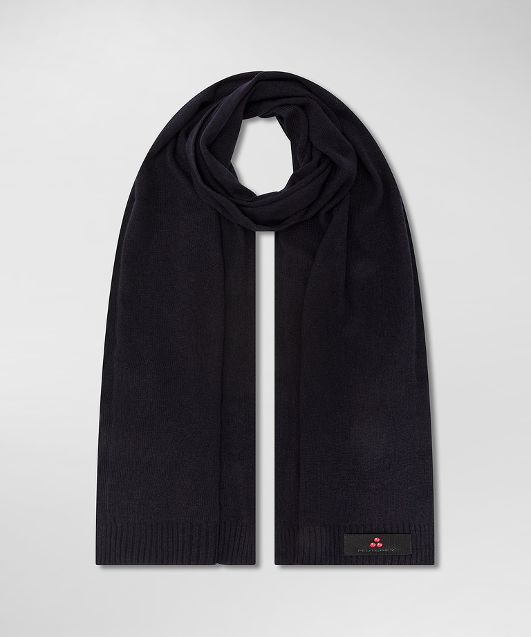 Wool-blend scarf