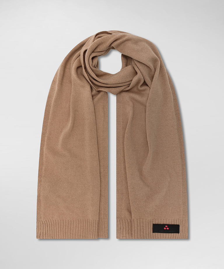 Wool-blend scarf