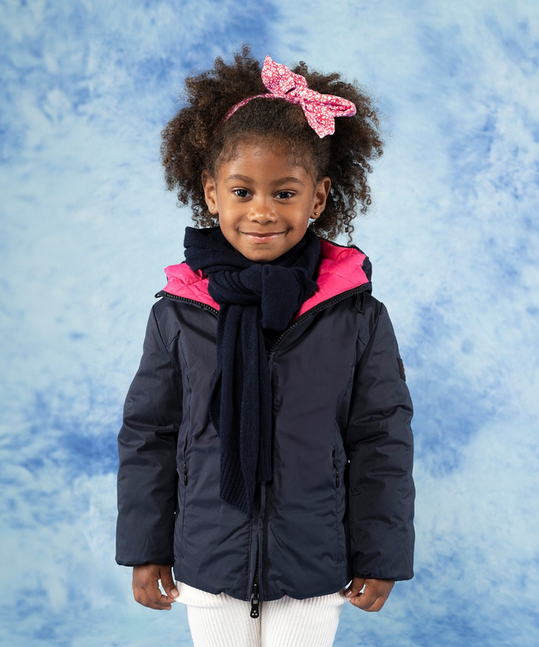 Reversible down jacket with invisible zipped pockets - Baby Clothing | Peuterey